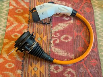 Adattatore per auto elettrica da Tipo 1 Tipo 2