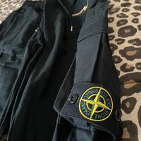 Pantalone cargo Stone Island nero