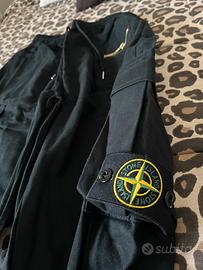 Pantalone cargo Stone Island nero