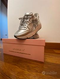 Scarpe VivianaVi – Modello Springfield – Argento –