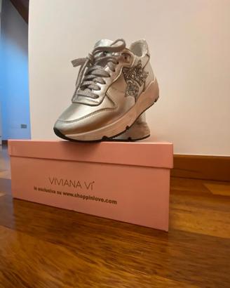 Scarpe VivianaVi – Modello Springfield – Argento –