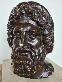 Scultura in gesso, dipinta