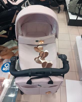 Carrozzina Techno babila CAM Rosa con I-SIZE