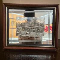 quadro in colore argento storico 