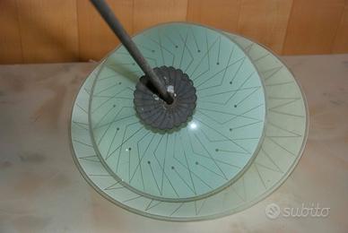 Lampadario verde antico