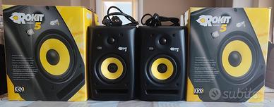 Casse monitor da studio attive Rokit KRK 5