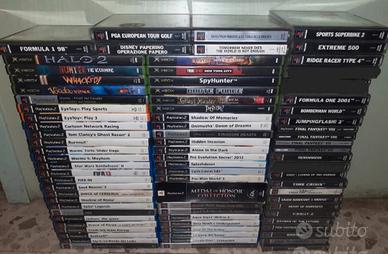 Giochi per Playstation 1, Playstation 2 e XBOX