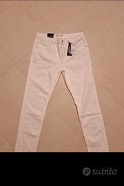 Jeans OVS skinny taglia 50 bianco nuovo mai usato