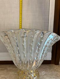 Vaso vetro soffiato Barovier e Toso