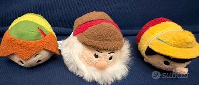 Lotto 3 Peluche Disney Tsum Tsum