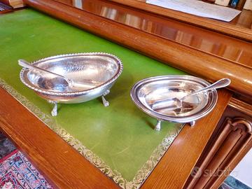 Zuccheriere argento 800 a barchetta. N. 2