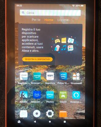 Tablet Amazon Fire 7 (9°gen) M8S26G, colore viola