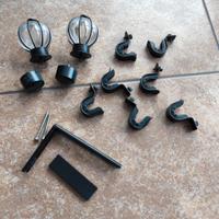 kit 2 set completi per tende Ikea 