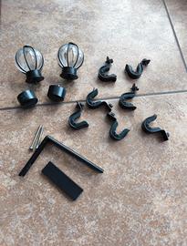 kit 2 set completi per tende Ikea 