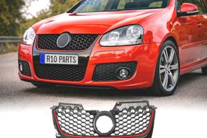 GRIGLIA VOLKSWAGEN VW GOLF 5 LOOK GTI NERA ROSSA