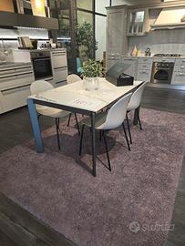 tavolo 140x90 allungabile  piano gres