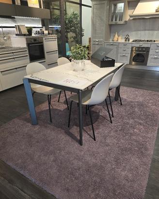 tavolo 140x90 allungabile  piano gres