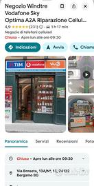 Attività commerciale di telefonia ecct