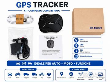 Localizzatore GPS TKSTAR per auto, Moto e furgoni 