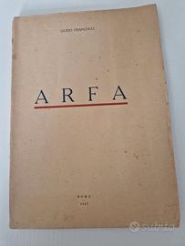 Libro arfa rarissimo 