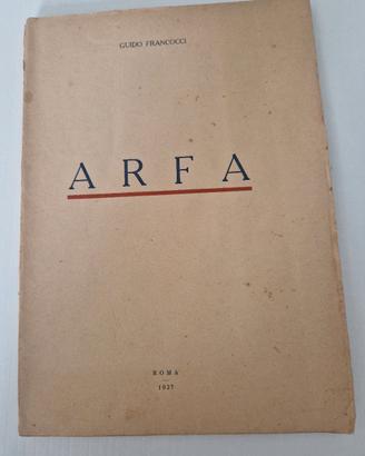 Libro arfa rarissimo 