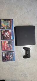 Console PS4 con giochi