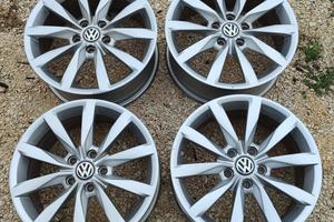 4 Cerchi In Lega ORIGINALI 17 Volkswagen Golf