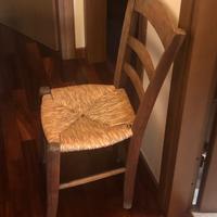 Sedie impagliate primi 900