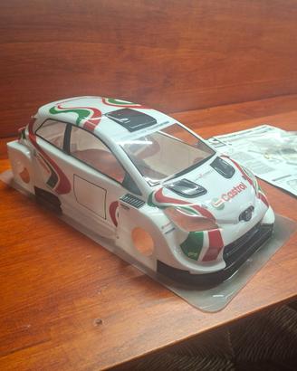Toyota yaris wrc body tamiya