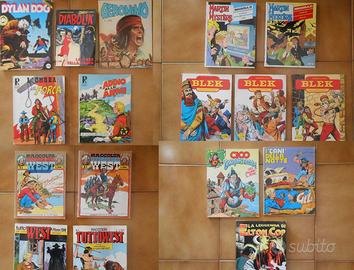 STOCK 17 fumetti MISTI (Dylan Dog,Diabolik, BLEK)