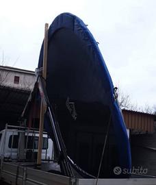 Trampolino elastico gigante