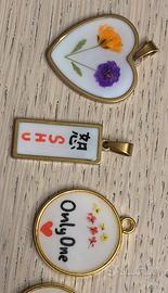 Ciondoli in resina handmade