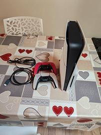 Playstation 5 Slim 1TB + Monitor Gaming + cuffie