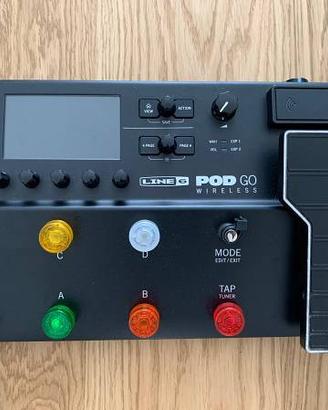 Line6 PodGO Pod GO Wireless + Choptones Patch e IR