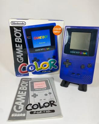 Game Boy Color Viola (Grape) CGB-001 Boxato JP