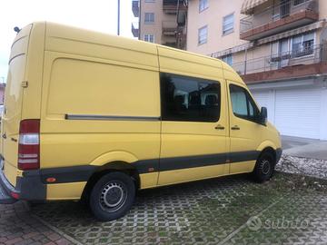 Mercedes sprinter mixto furgone van 6 posti