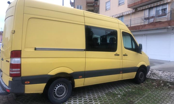 Mercedes sprinter mixto furgone van 6 posti