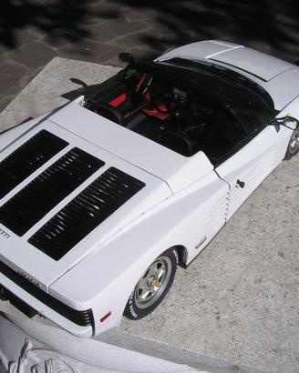 Testarossa 1/8 Speedster bianca (3) Pocher miglio