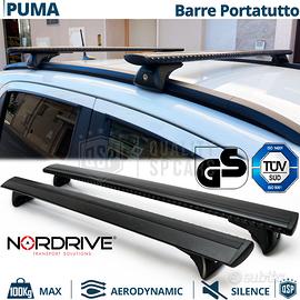 Barre Portatutto per Ford Puma in Alluminio Nero