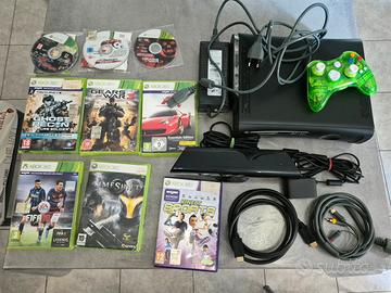 Xbox 360 + Kinect + Controller + 9 Giochi