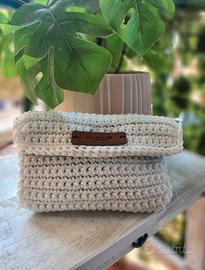 Pochette borsa donna portaoggetti 