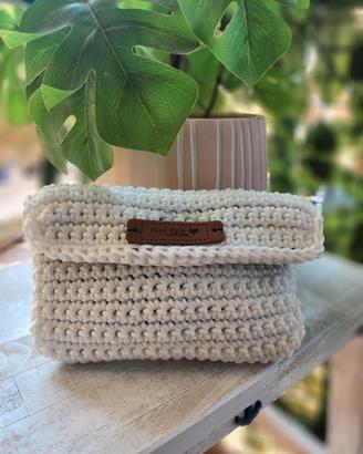 Pochette borsa donna portaoggetti 