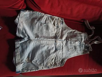 salopette in jeans