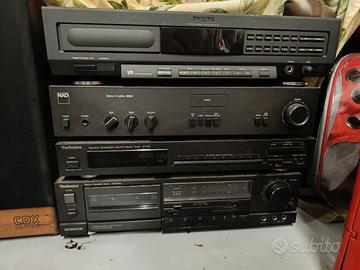 impianto stereo completo 