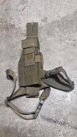 Fondina cosciale verde