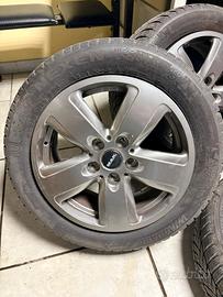 Cerchi in lega originali bmw senza logo + pneumati