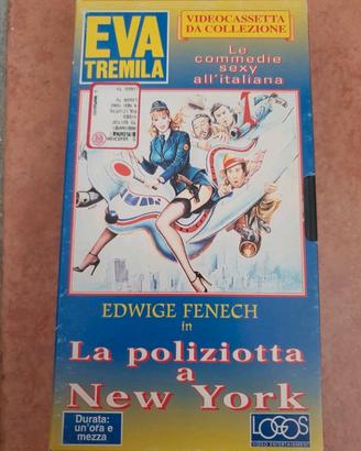 LA POLIZIOTTA A NEW YORK EDWIGE FENECH VHS. 