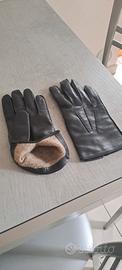 Guanti in vera pelle foderati in Lana Cashmere