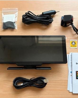 CarPlay Android Auto 10 pollici Wireless Dashcam