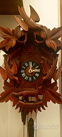 Orologio a cucù artigianale in legno